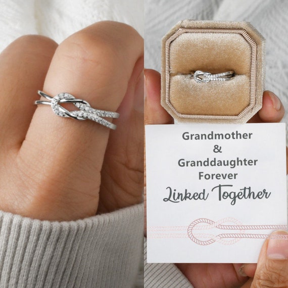 Grandmother on sale granddaughter rings