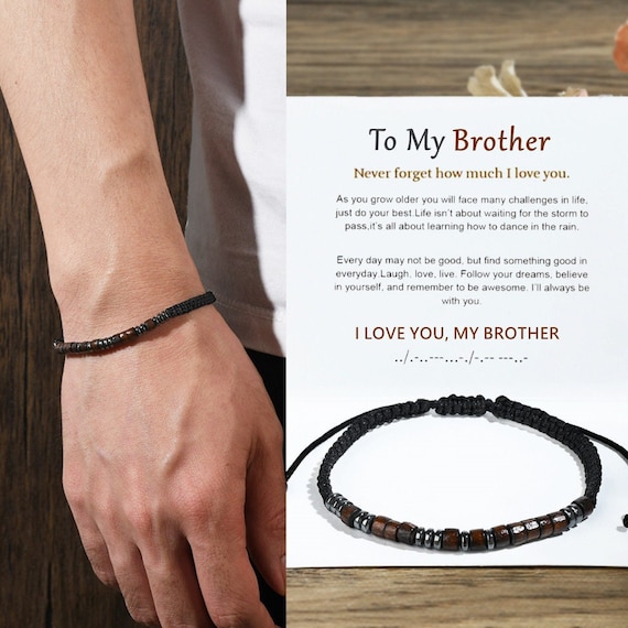 I love you bracelet for him outlet