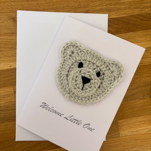 Tarjeta de bienvenida al bebé