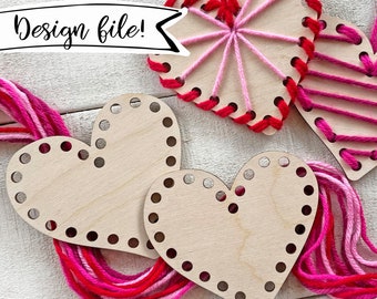 LASER FILE - Valentine's Day Craft - Instantly download a file to make this yourself!