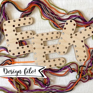 LASER FILE - EEK Halloween Kid Craft - Instantly download a file to make this yourself!