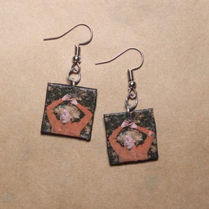 Custom Song/Album Cover Earrings