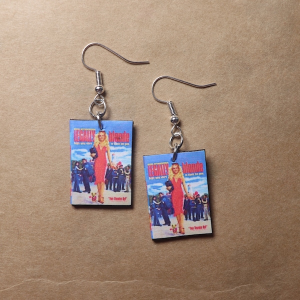 Custom DVD Movie Earrings