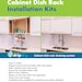 European Pull-down Dish Rack: Space-saving Cabinet Drying Racks - Etsy
