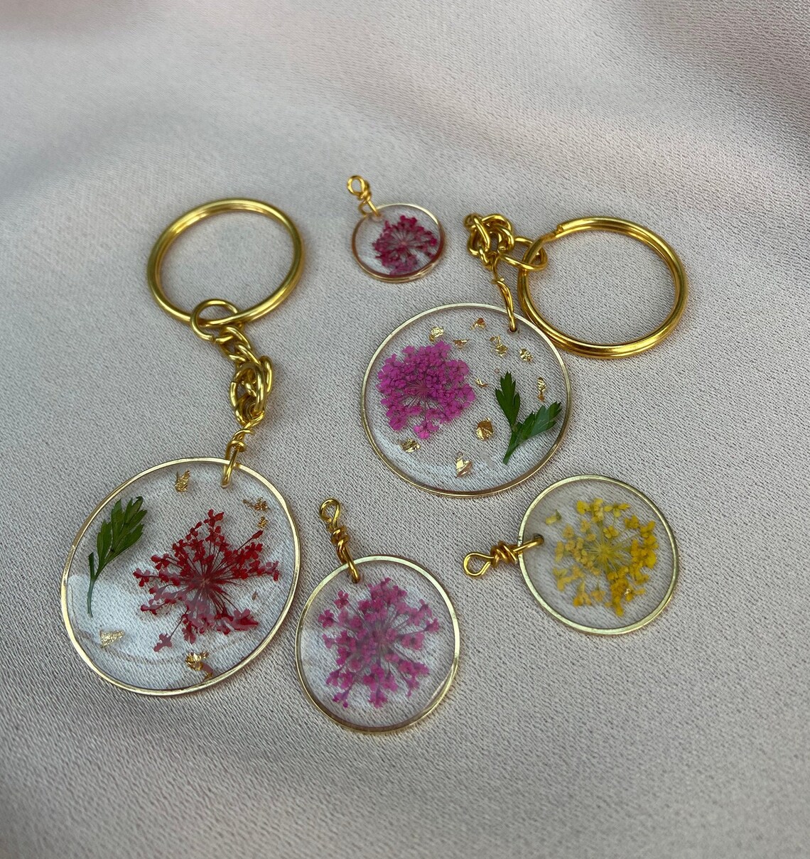 Handmade uv resin keychains Etsy