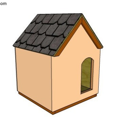 Extra Large Dog House Plans Etsy