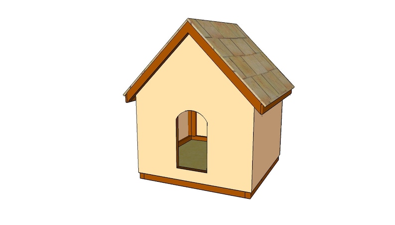 3x3 Dog House Plans image 1