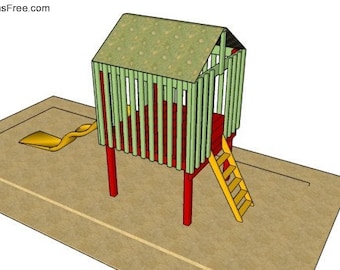 Outdoor Kids Fort Plans