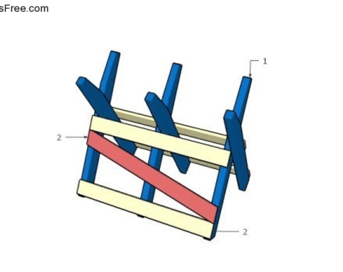 A Folding Sawbuck howto PDF Etsy