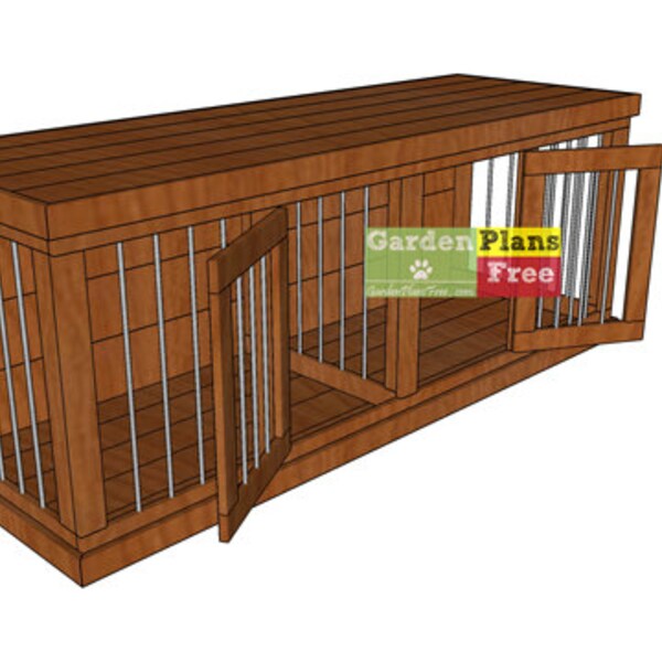 Double Dog Kennel Etsy