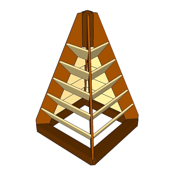 Strawberry Pyramid Planter Plans - Tiered Planter Plans