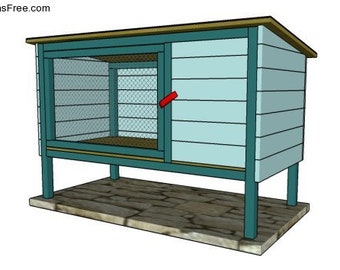 rabbit house design plans