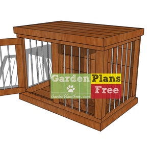 Single Large Dog Kennel Plans - DIY Digital PDF Download