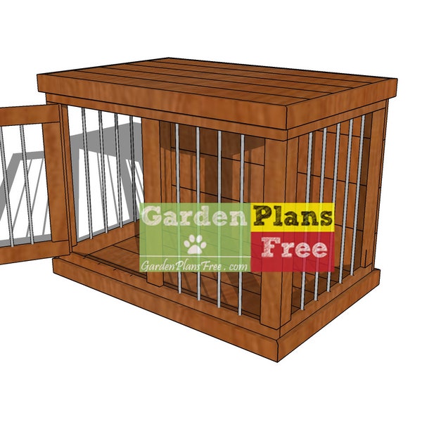 Dog Kennel Furniture Etsy
