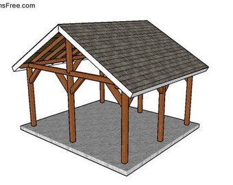 14x16 Pavilion Plans