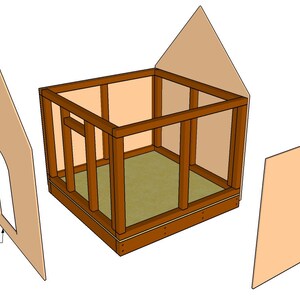 3x3 Dog House Plans image 3