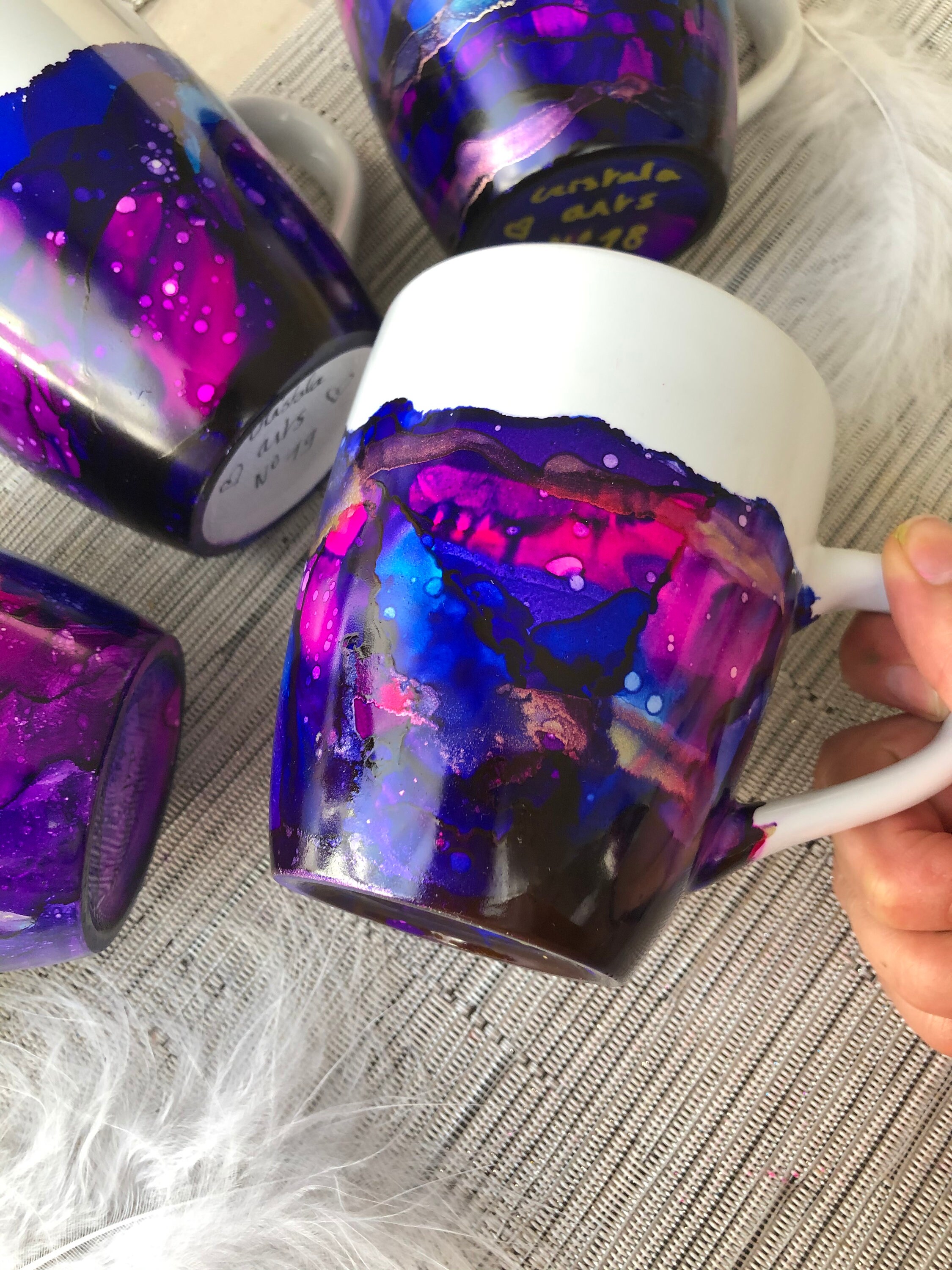 Mug Fait Main Galaxie