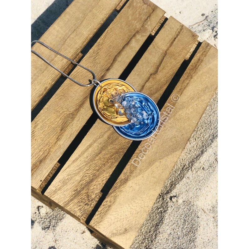 Capsule pendant necklace