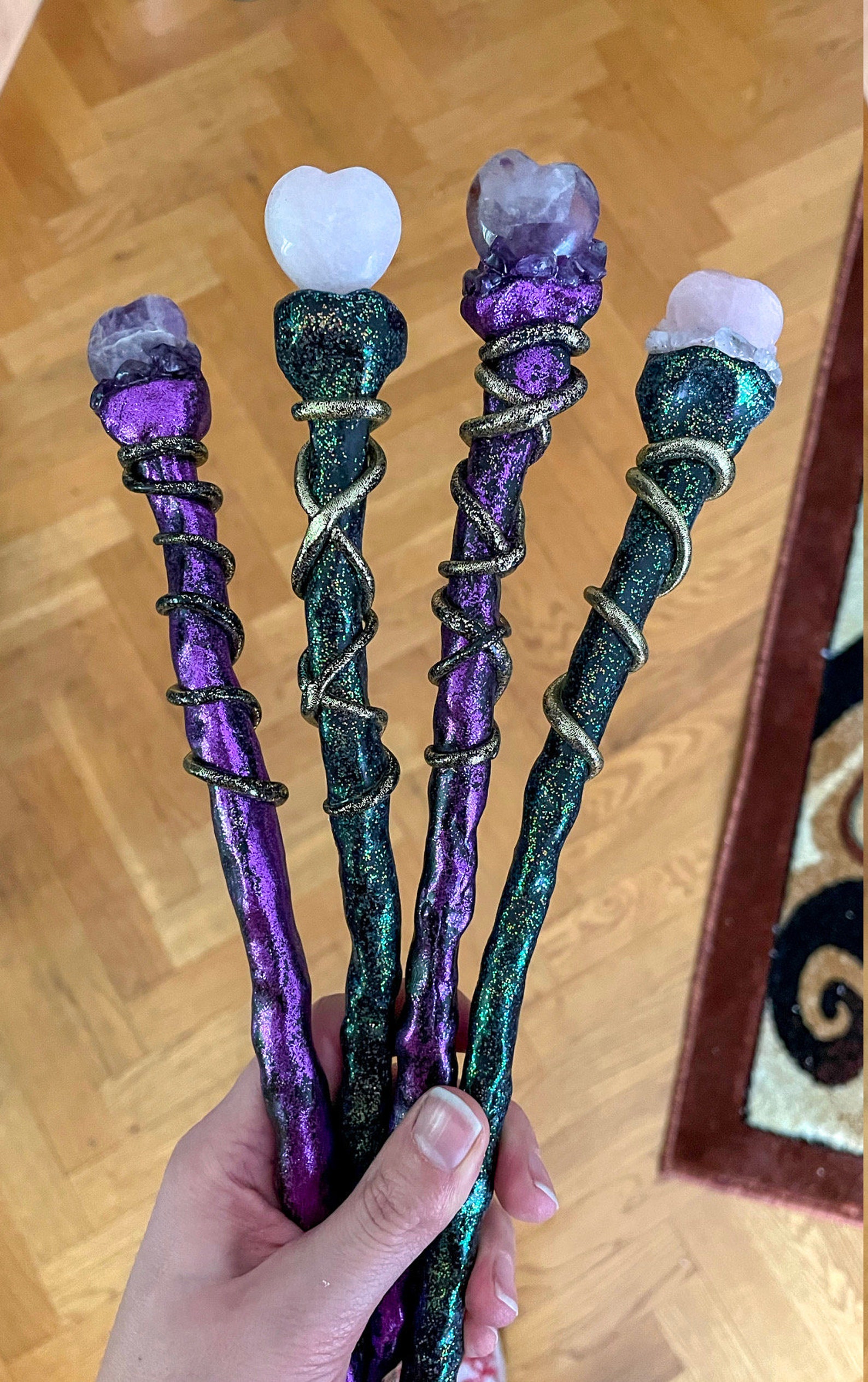 Handmade magic wand magic wand Etsy