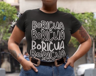 Boricua Graphic T-Shirt | Casual Summer Apparel for Puerto Rican Parade | S-3XL, 6 Colors