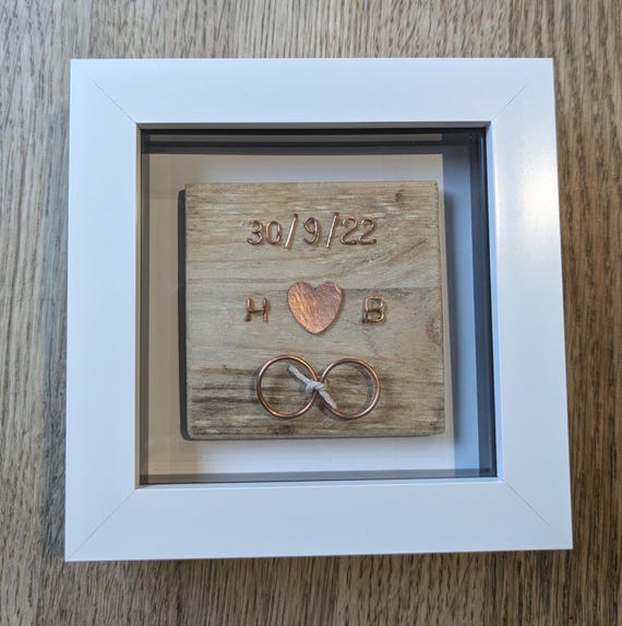 7 year anniversary gift, Tied the knot Personalised wedding anniversary gift, Personalized wedding gift, Newlywed gift