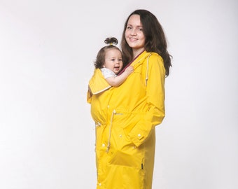 babywearing raincoat