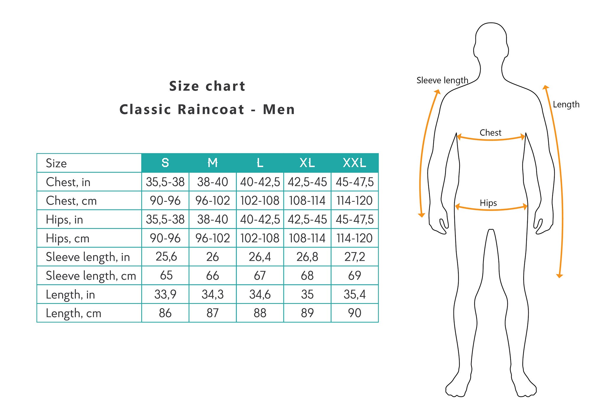 Yellow Men's Raincoat, S XL Sizes, Large Raincoat for Men, Travel