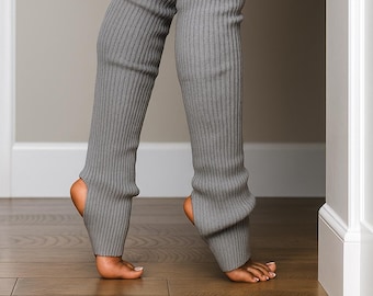 Long Stirrup Leg Warmer | Loungewear | Fall Winter Outfit