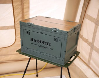 Storage Folding Box System: 50L Gear Organizer