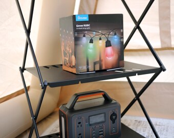 Folding Camp Storage Table: Portable - Nomad Outdoor