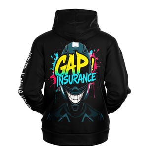motorcycle Streetwear GAP – Insurance Premium Hoodie | Urban Streetwear Biker Apparel