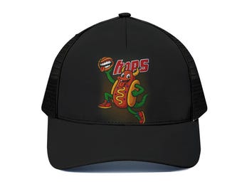 Urban Trucker Hat – With Black Half-mesh snapback | Urban Streetwear Biker Apparel