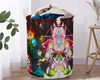 The Slayer Of Demons Super Hero Anime Comic Laundry Basket Obrazy