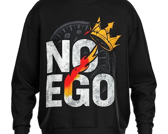 motorcycle Streetwear No – EGO V2 Heavyweight Hoodie and Sweatshirt | Urban Streetwear Biker Apparel