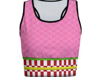 Nezuko Slayer of Demons Anime Women's Sports Bra gym