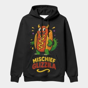 Sudadera con capucha Glizzila para adultos, gruesa y cómoda