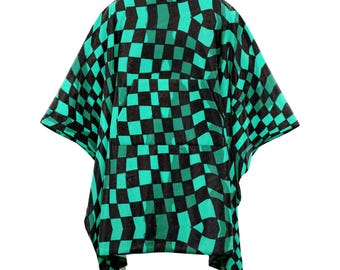 Slayer Of Demons Anime Comic Premium Flannel Blanket PonchoUrban
