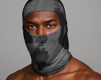 Streetwear Logo Balaclava: Black Ski Mask - Don't Snitch Biker Apparel