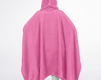 Nezuko Slayer Of Demons Flannel Blanket Poncho