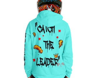motorcycle Streetwear Catch – The Leader Premium Hoodie | Urban Streetwear Biker Apparel