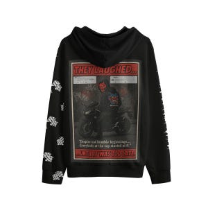 motorcycle Streetwear Laugh – Now All-Over Print Men&#39;s & Women&#39;s Pullover Hoodie | Interlock | Urban Streetwear Biker Apparel