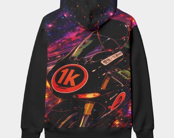 Liter Motorcycle Hoodie: Laugh Now Print, Urban Biker Streetwear