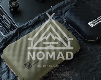 Inflatable Camping Pillow: Lightweight Nylon-Polyester Travel Cushion