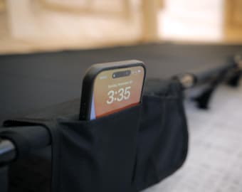 Folding Camp Bed: Heavy Duty Oxford Cloth, Aluminum Alloy - 150kg Capacity