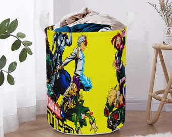 Comic Laundry Hamper – Collapsible Superhero Basket for