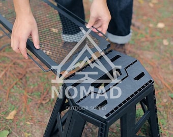 Nomad Folding Camping Stool: Lightweight PP Portable Seat