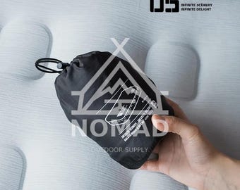 Inflatable Camping Pillow: Lightweight Nylon-Polyester Travel Cushion