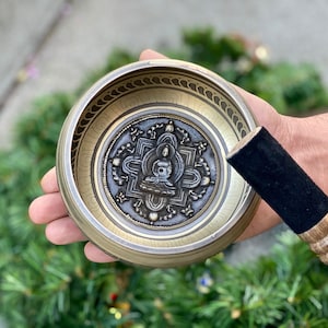 40 % OFF  Holiday Sale !!!  Tibetan 5.5&quot; Buddha Singing bowl for meditation, Healing and Sound therapy