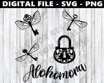Download Alohomora Spell Etsy