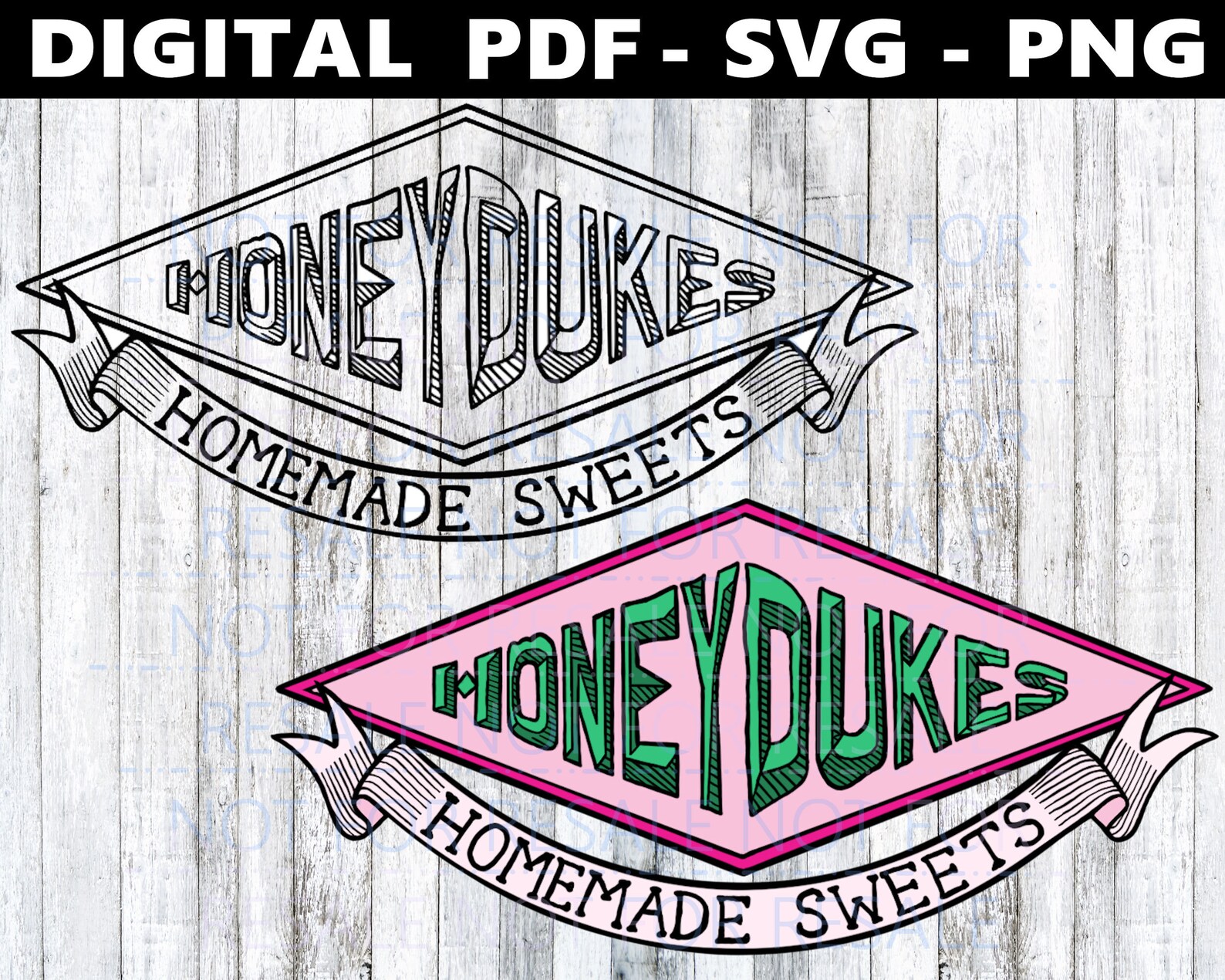 Harry Potter Hogsmeade Honeydukes SVG Cut File Printable PDF | Etsy